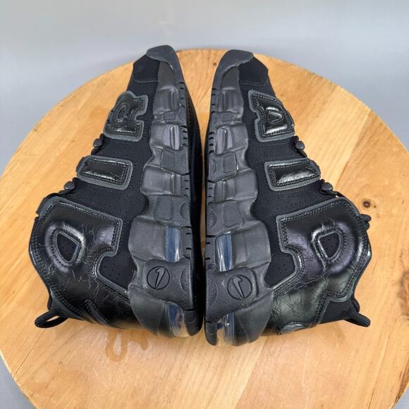 6.5Y / Womens 8 - Nike Air More Uptempo Black Anthracite (GS) FV2264-001 NEW - Picture 6 of 8